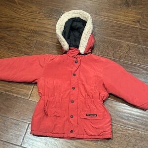 Petit Junko Koshino Vjntage Japanese Designer Button-Up Puffer Jacket for Kids